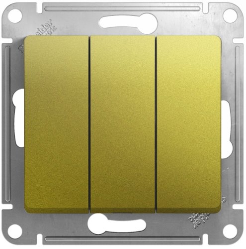 Выключатель без рамки Systeme Electric Glossa 3-кл. фисташковый фото Выключатель без рамки Systeme Electric Glossa 3-кл. фисташковый картинка